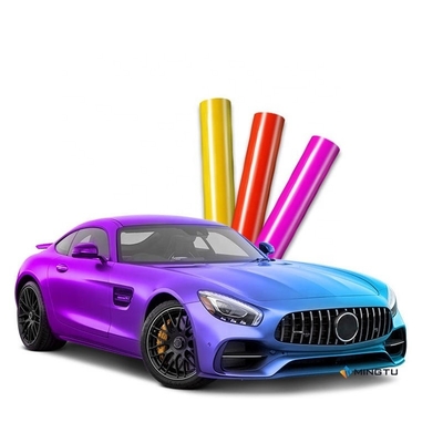 Mingtu Bubble Free Cast Vinyl Car Wraps Color Film Dry Stick 3 Year Warrant