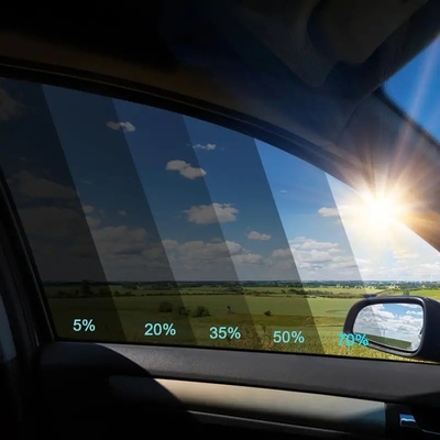 Mingtu NX05 VLT8% Black Car Solar Film PET Window Tint Sticker for Sunshade and UV Block