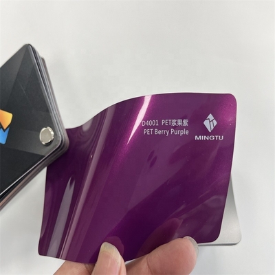 Removeable Adhesive Ultra Matte Purple Car Wrap Vinyl with Wide Temperature Tolerance
