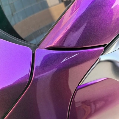 Removeable Adhesive Ultra Matte Purple Car Wrap Vinyl with Wide Temperature Tolerance