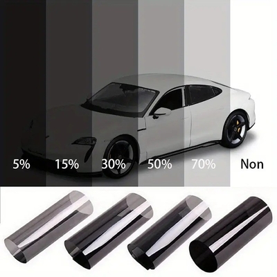 Mingtu ULTRA Light Black Self Adhesive Automotive Tint Film for Cars IRR 99% UVR 99.9%