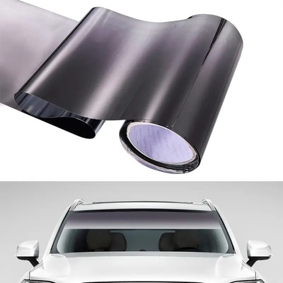 Mingtu UV400 UVR 100% Car Front Windshield Protection Shade Sticker Window Strip Heat Insulation Tint Film