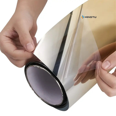 Mingtu UV400 UVR 100% Car Front Windshield Protection Shade Sticker Window Strip Heat Insulation Tint Film