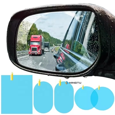 Transparent Rearview Mirror Rain Film Enhance Visibility and Protect Your Car Mirror
