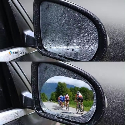 Transparent Rearview Mirror Rain Film Enhance Visibility and Protect Your Car Mirror