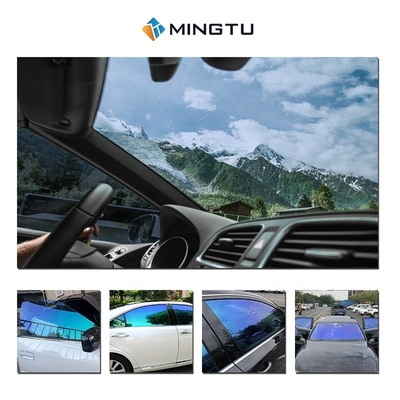Window Film Roll 1.52*30m PET Chameleon Design for Mingtu NX50 Security Insulation