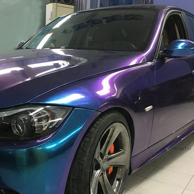 Mingtu Chameleon Glossy Vinyl Wrap United States Glue for Vehicle Body Decal Stickers