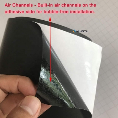 Battle Gray Auto Body Color Changing Film Matte Surface Suitable for Body Position