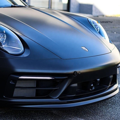 Battle Gray Auto Body Color Changing Film Matte Surface Suitable for Body Position