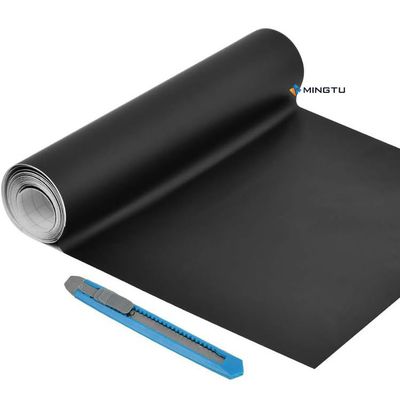 Mingtu Matte Black Vinyl Wrap for Automotive Self Healing and Air Release Bubble Included