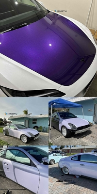 Body Position Infrared Proof Mingtu 10 TPH PPF Roll Car Protective Film Clear Matte