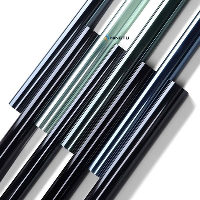 1.52*30m Roll High Heat Rejection UV Resistant Auto Metallized Window Tint 6mil
