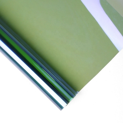 PET Reflective Window Film 2.5Mil Grey Metal Sputtering Metallized for Car Windshield