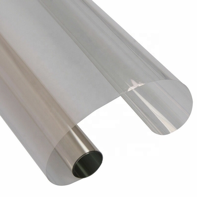 PET Reflective Window Film 2.5Mil Grey Metal Sputtering Metallized for Car Windshield