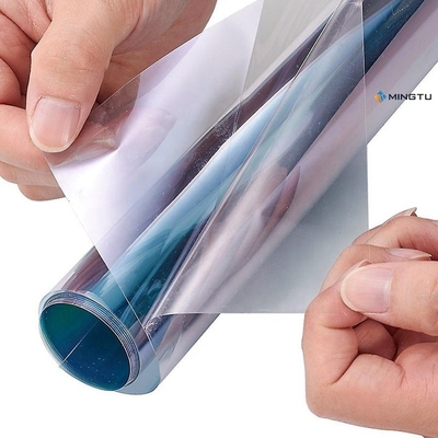 Chameleon Film Blue To Red Color Change Car Window Tint Vlt70% Solar Sticker PET Design Style