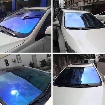 1.52x30m Pure Inorganic Chameleon Nano Materials for Heat Insulation Window Film