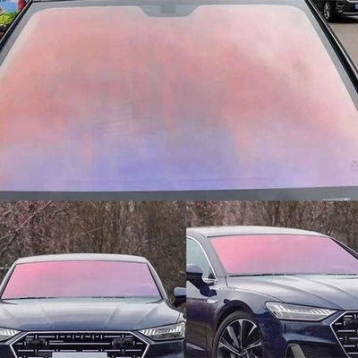 Mingtu Chameleon Heat Insulation Tint Film in Colorful Purple to Blue with IRR 90%