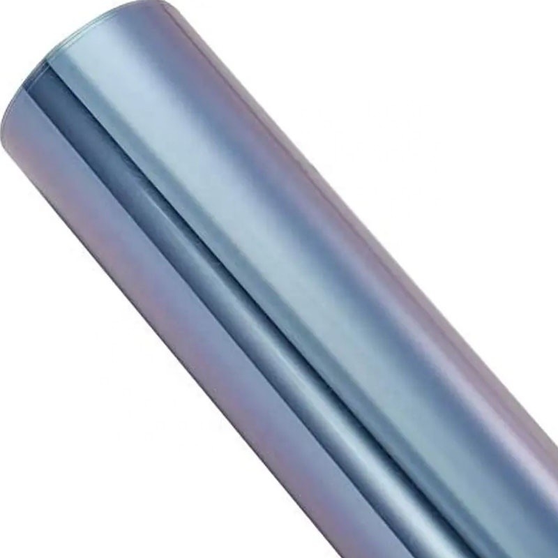 82% VLT Scratch Resistant Chameleon Deep Blue Car Front Window Tint Film from Mingtu